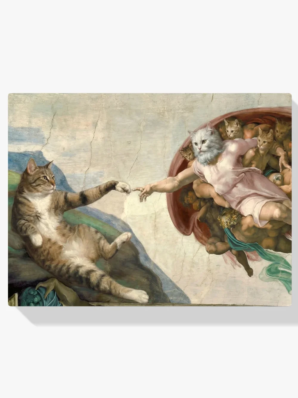 Pintar por números La creación del gato Adán