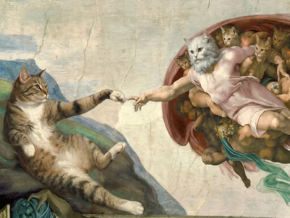 Pintar por números La creación del gato Adán – foto 2