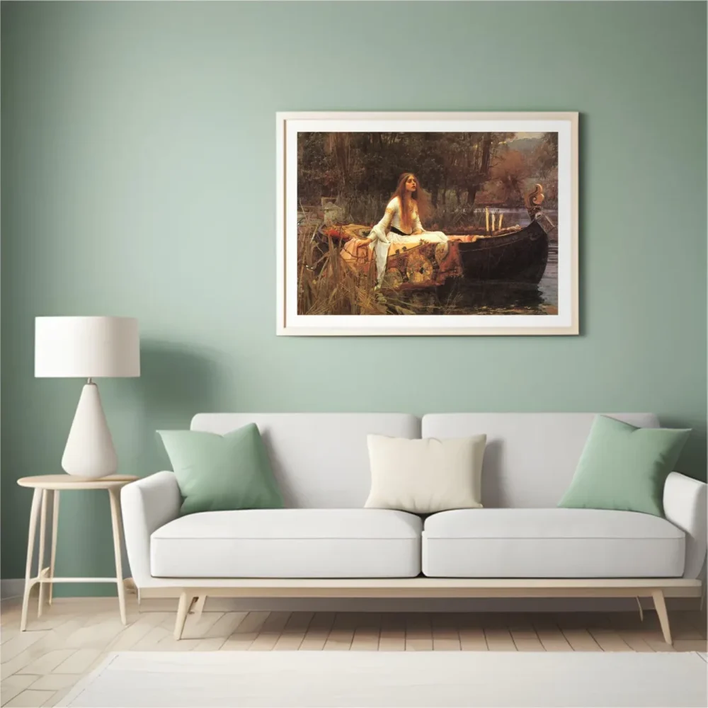 Pintar por números La dama de Shalott – foto 4