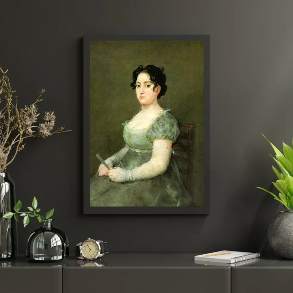 Pintar por números La dama del abanico – foto 3