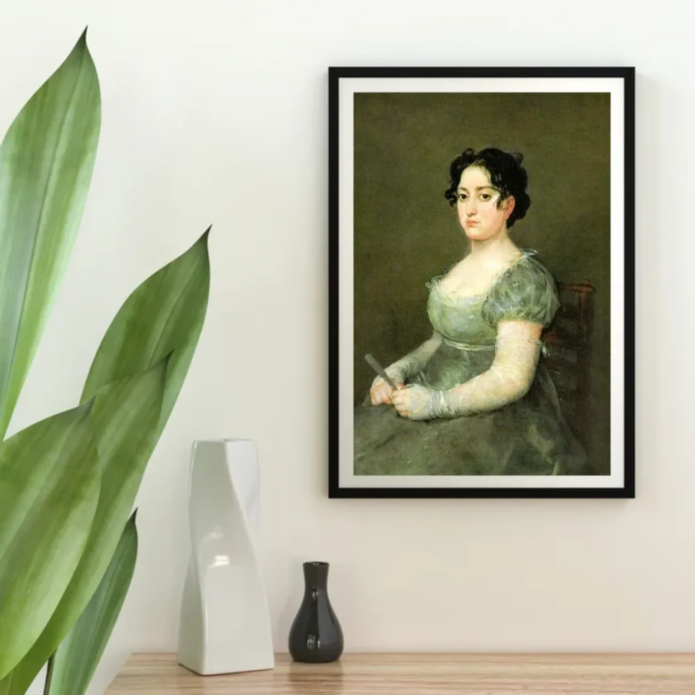 Pintar por números La dama del abanico – foto 4