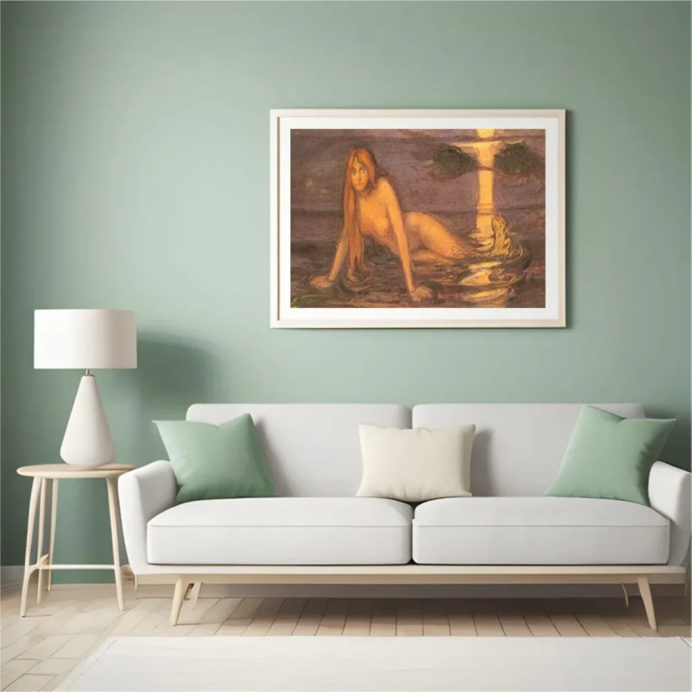 Pintar por números La dama del mar – foto 4