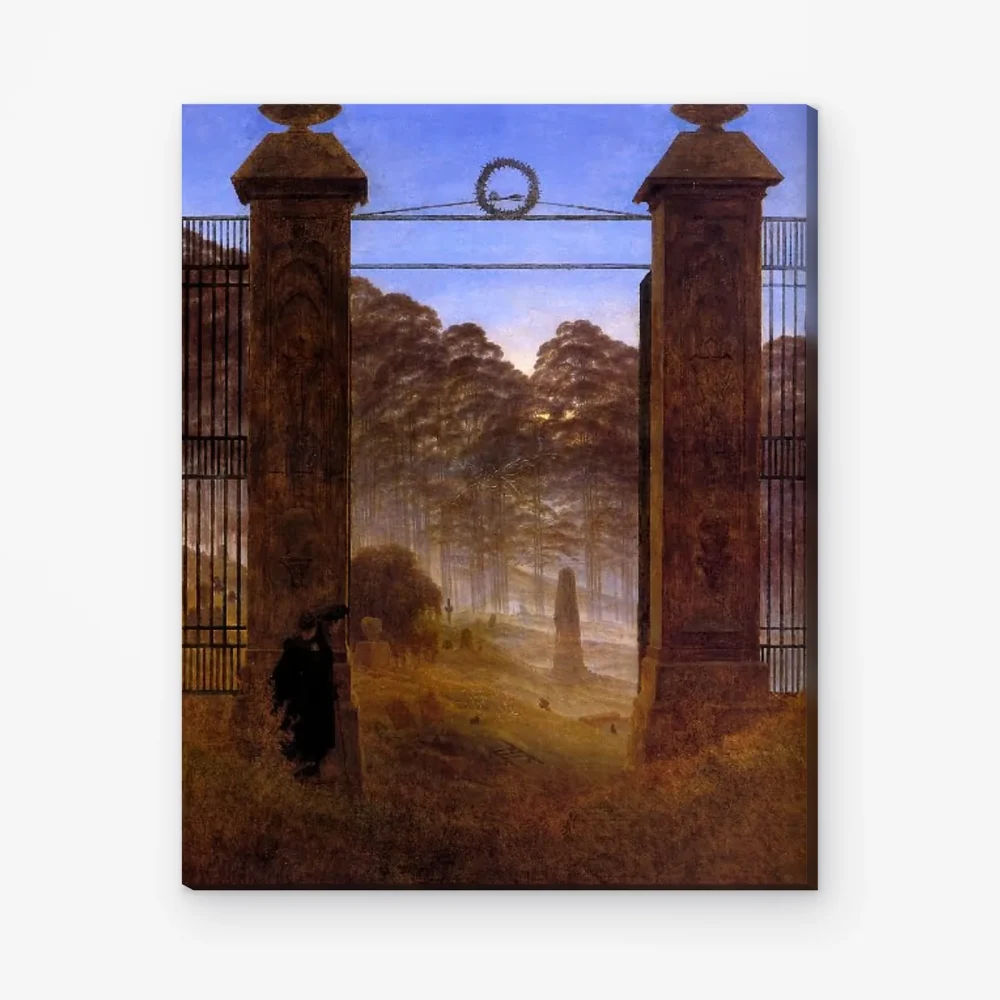 Pintar por Números - La entrada del cementerio