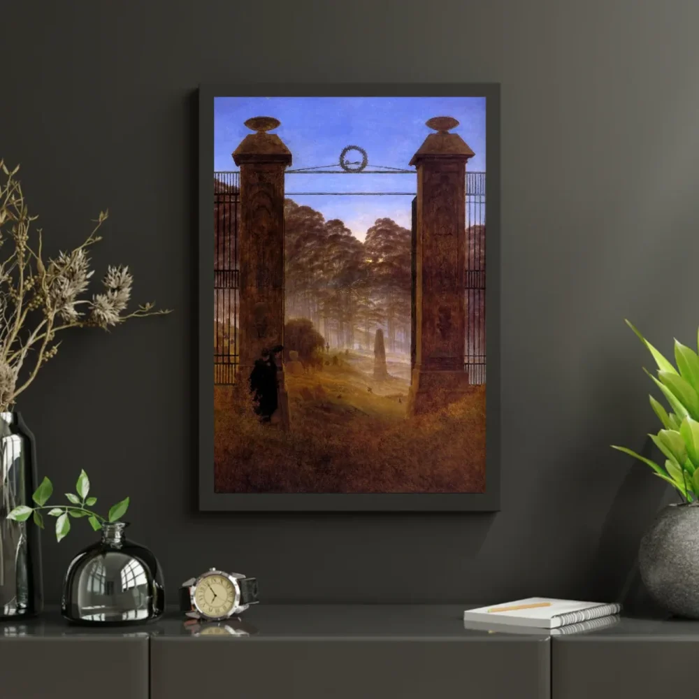 Pintar por números La entrada del cementerio – foto 3