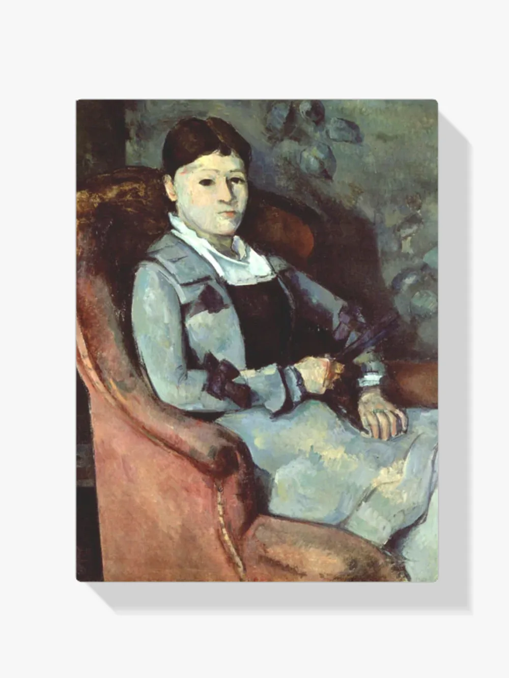 Pintar por números La esposa del artista en un sillón