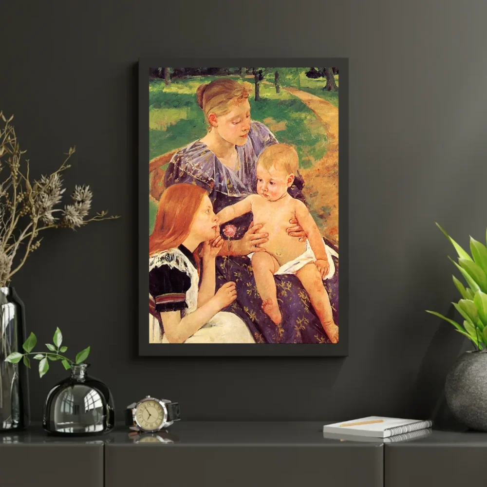 Pintar por números La familia - Mary Cassatt – foto 3