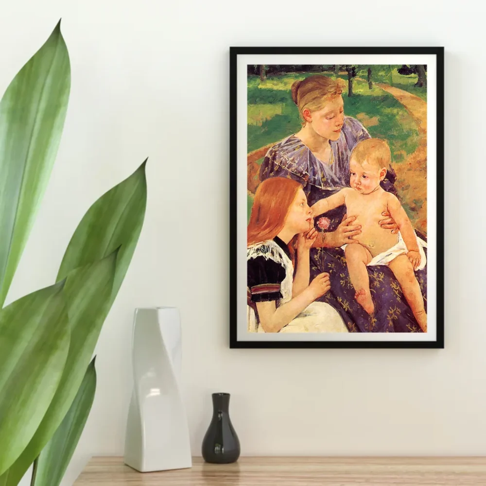 Pintar por números La familia - Mary Cassatt – foto 4