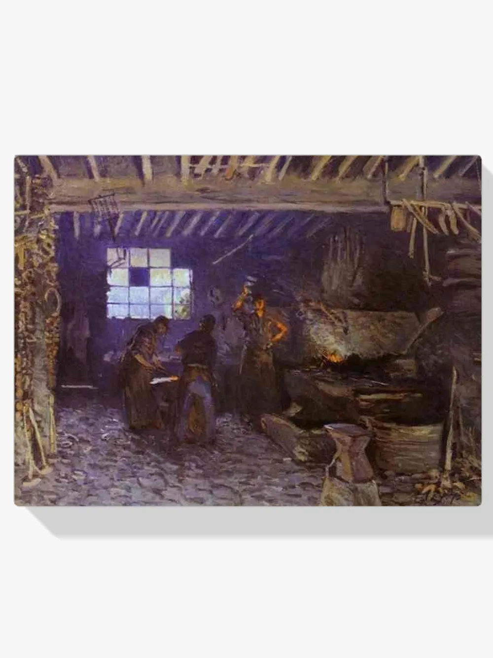 Pintar por números La forja de Marly-le-Roi