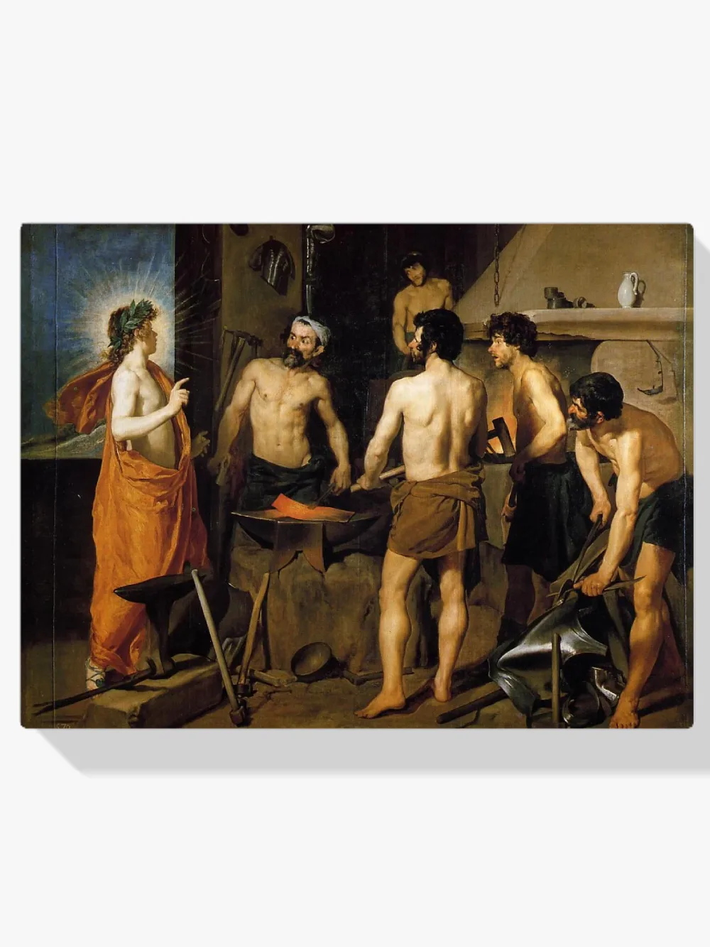 Pintar por números La fragua de Vulcano