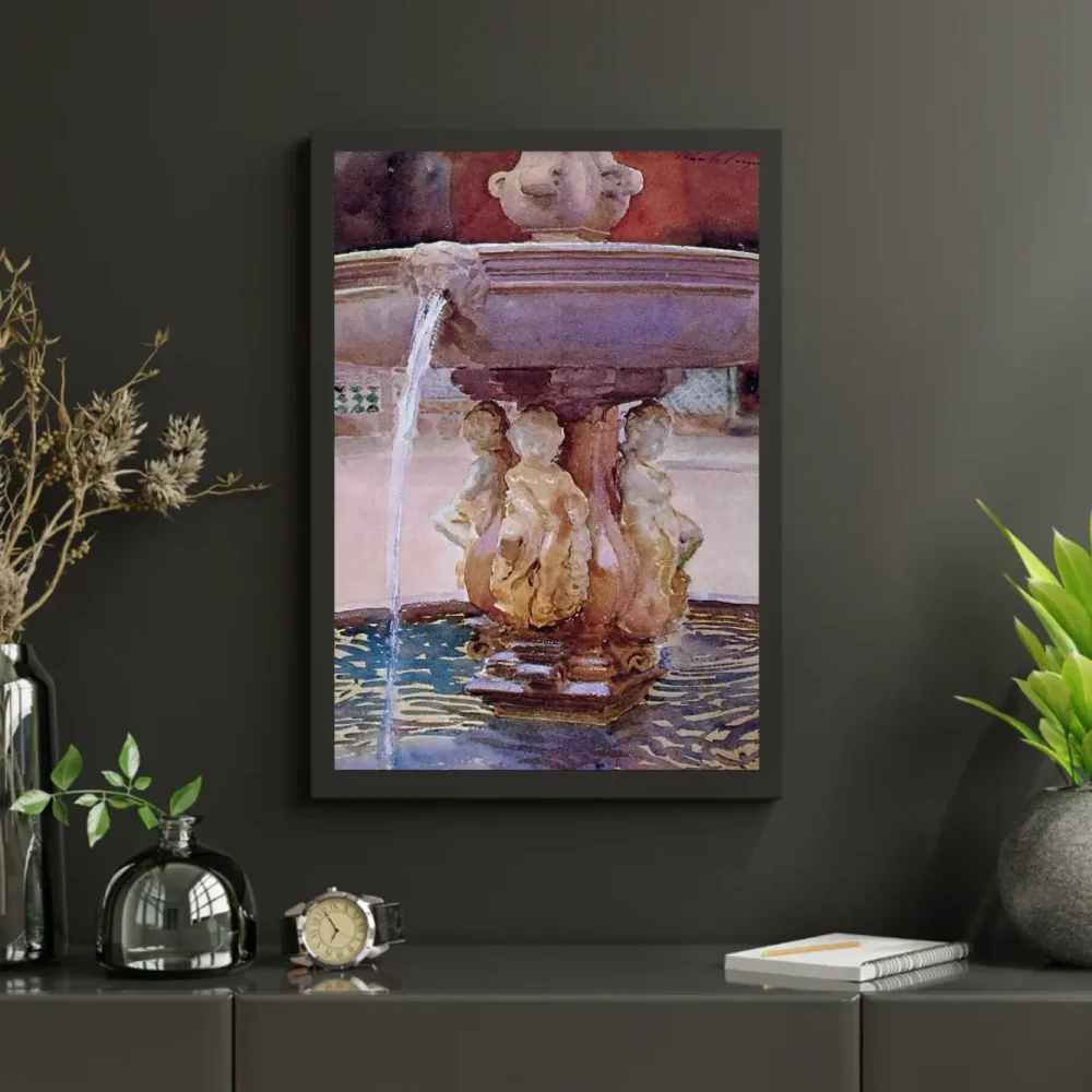 Pintar por números La fuente española – foto 3