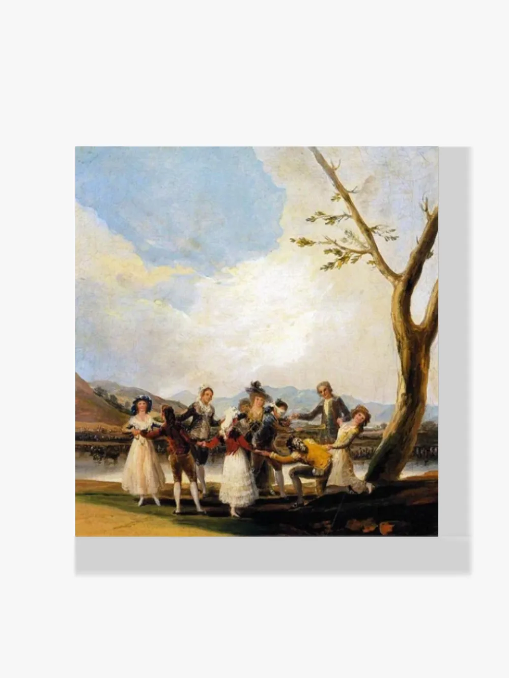 Pintar por números La gallina ciega