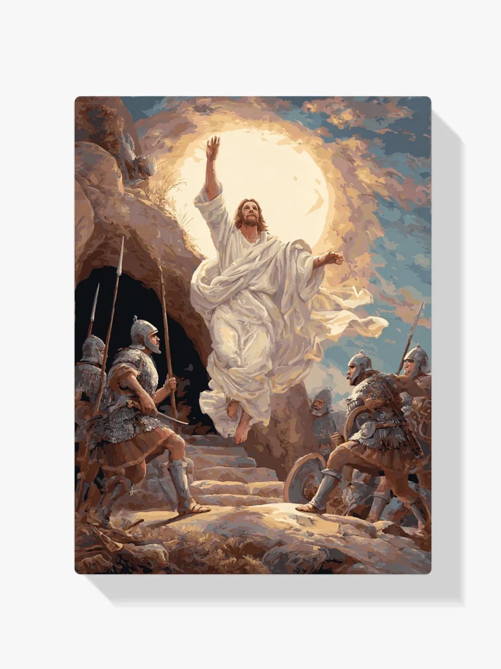 Pintar por números La gloria de la Resurrección