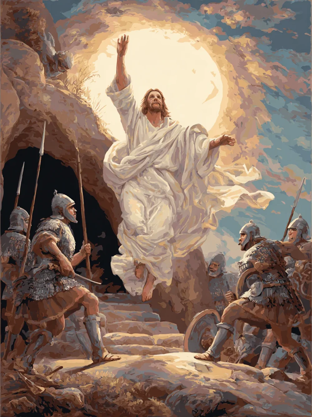 Pintar por números La gloria de la Resurrección – foto 2