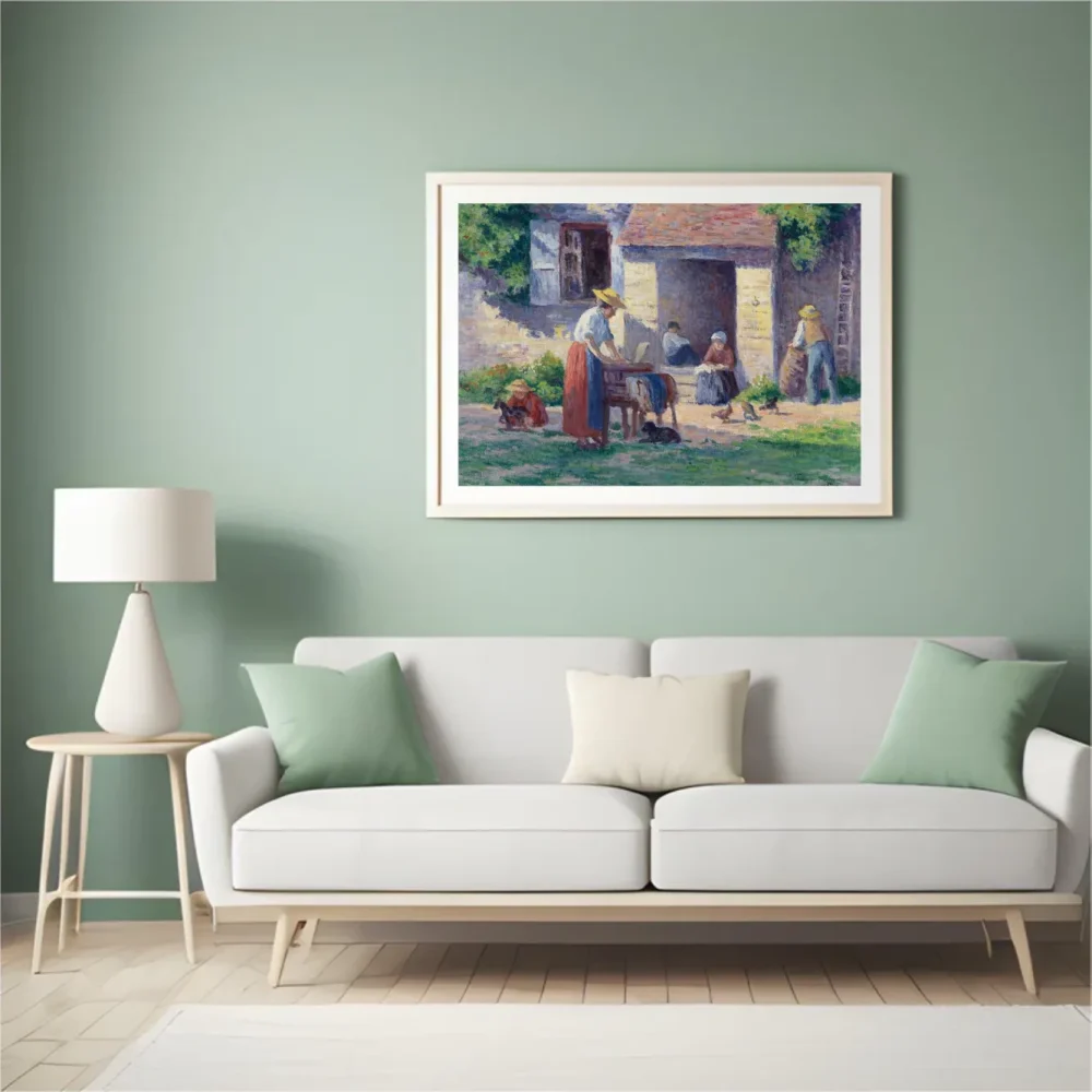Pintar por números La granja en Bessy-sur-Cure – foto 4