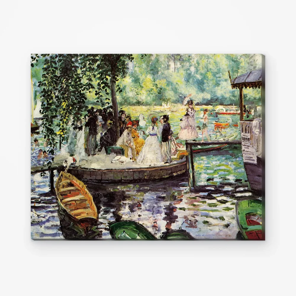 Pintar por Números - La Grenouillère - Pierre-Auguste Renoir