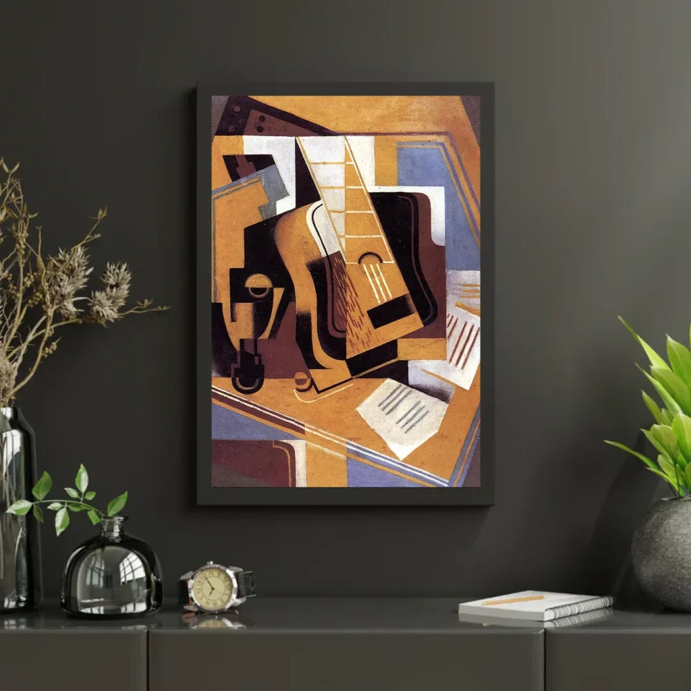 Pintar por números La guitarra - Juan Gris – foto 3