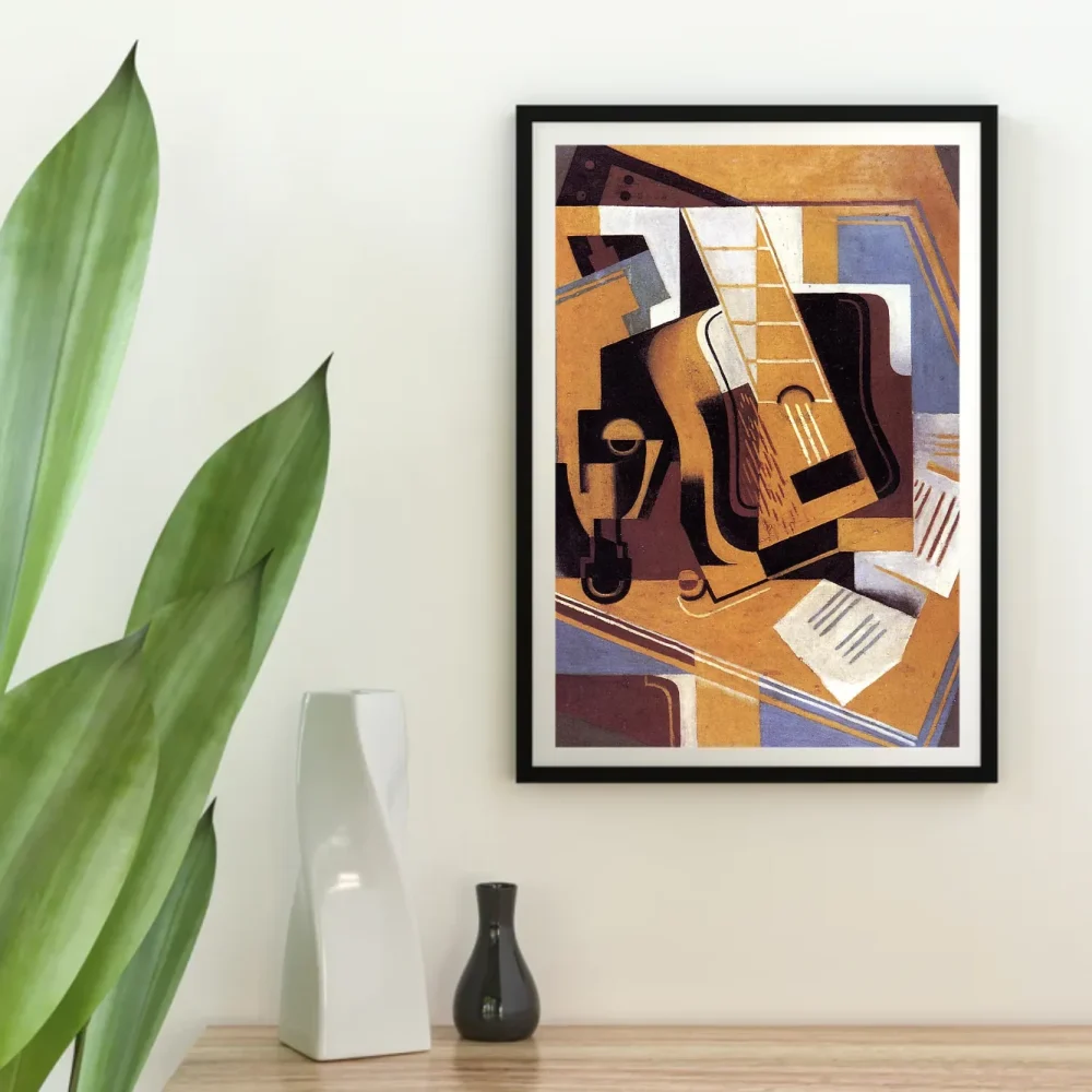 Pintar por números La guitarra - Juan Gris – foto 4