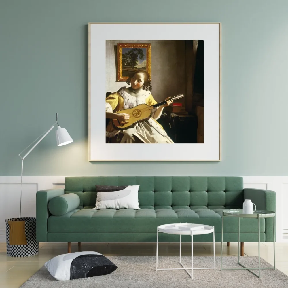 Pintar por números La guitarrista – foto 3