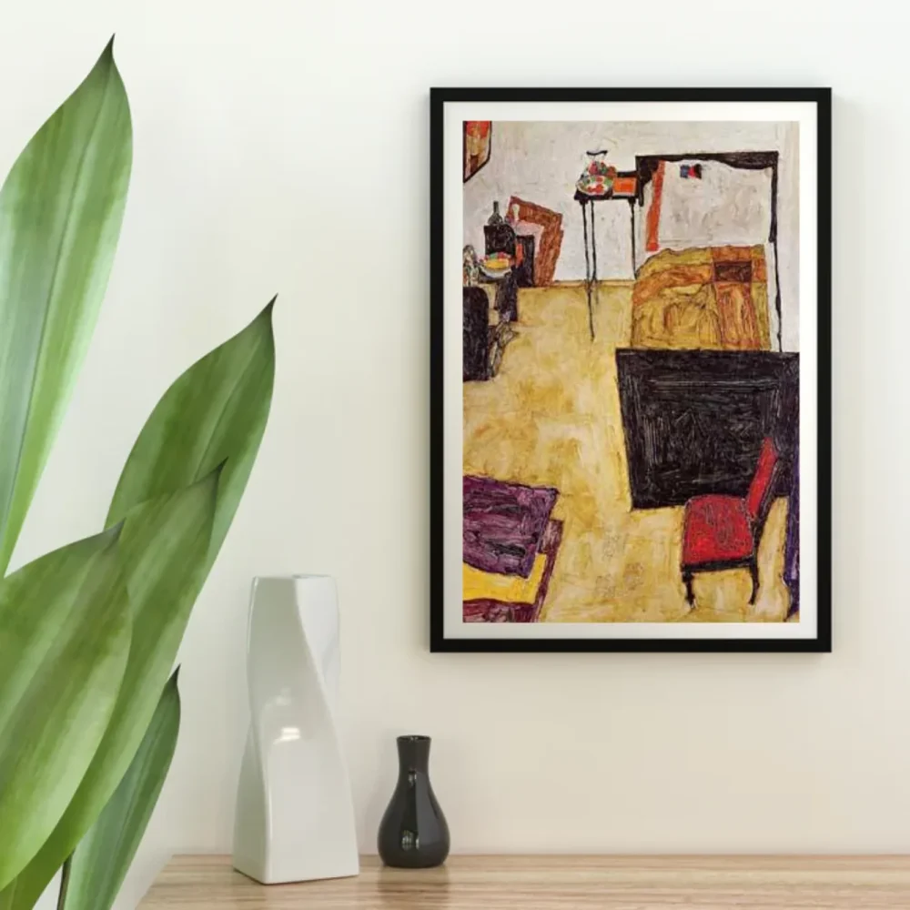 Pintar por números La habitación de Schiele en Neulengbach – foto 4