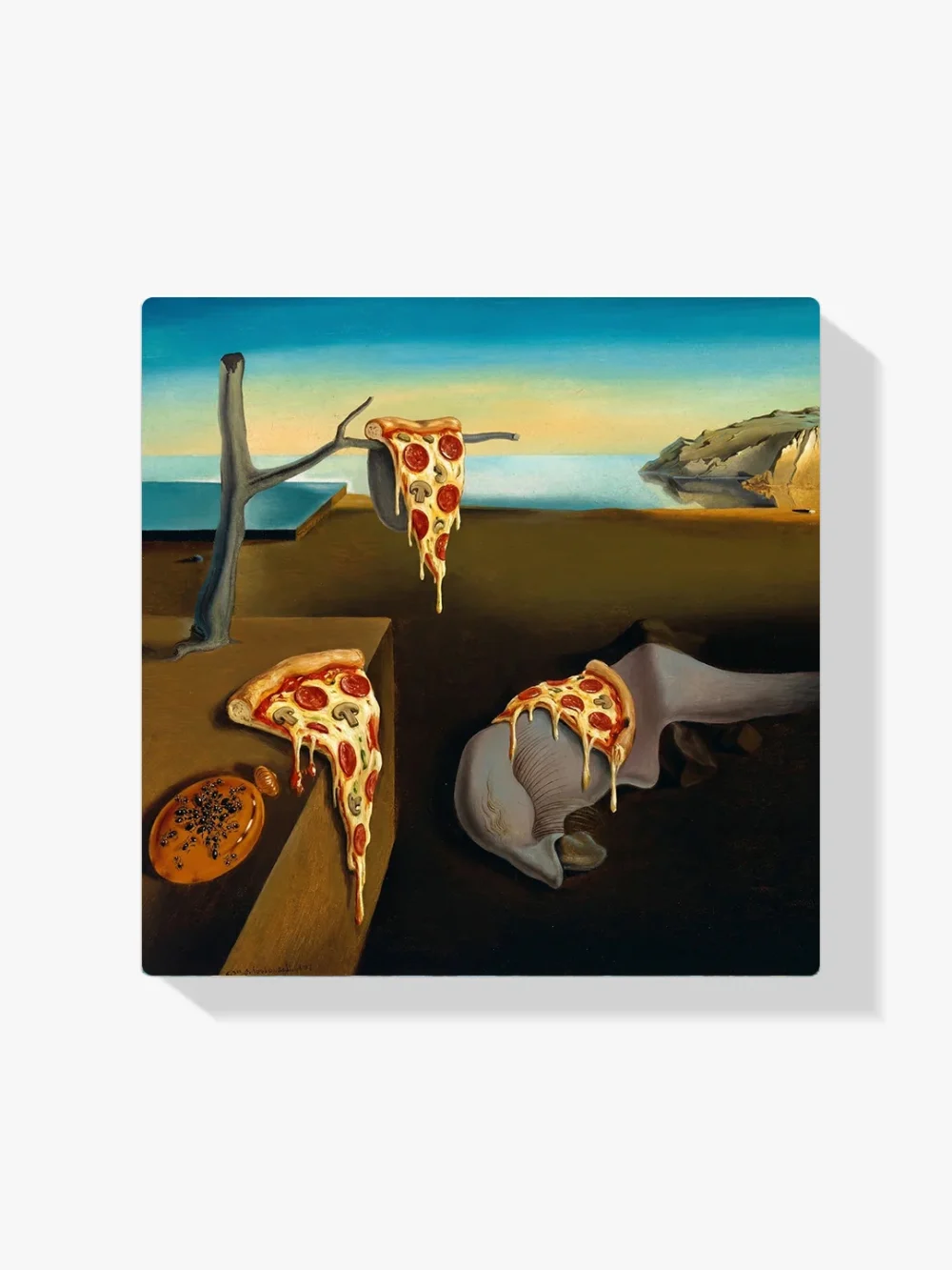 Pintar por números La hora de la pizza derretida