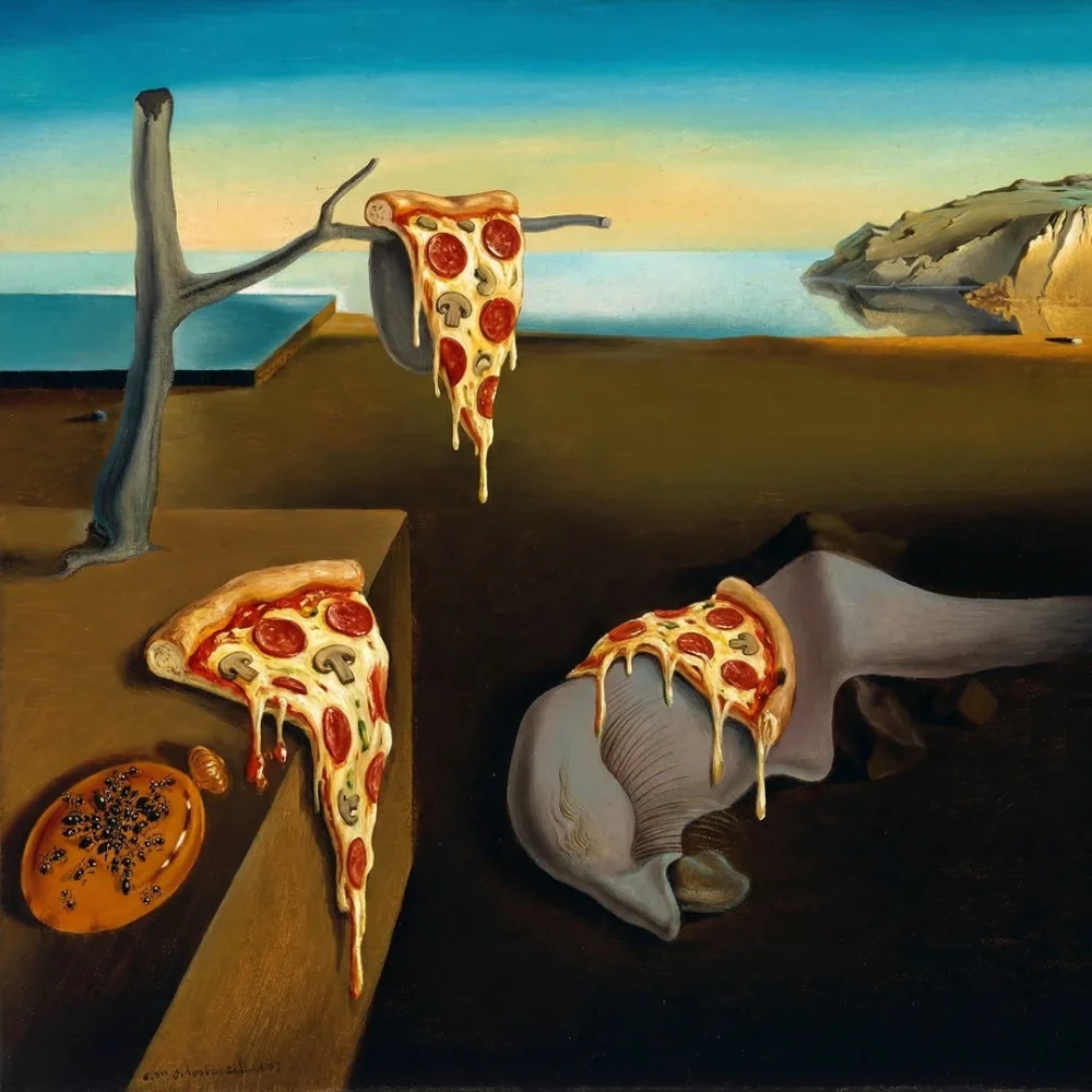 Pintar por números La hora de la pizza derretida – foto 2