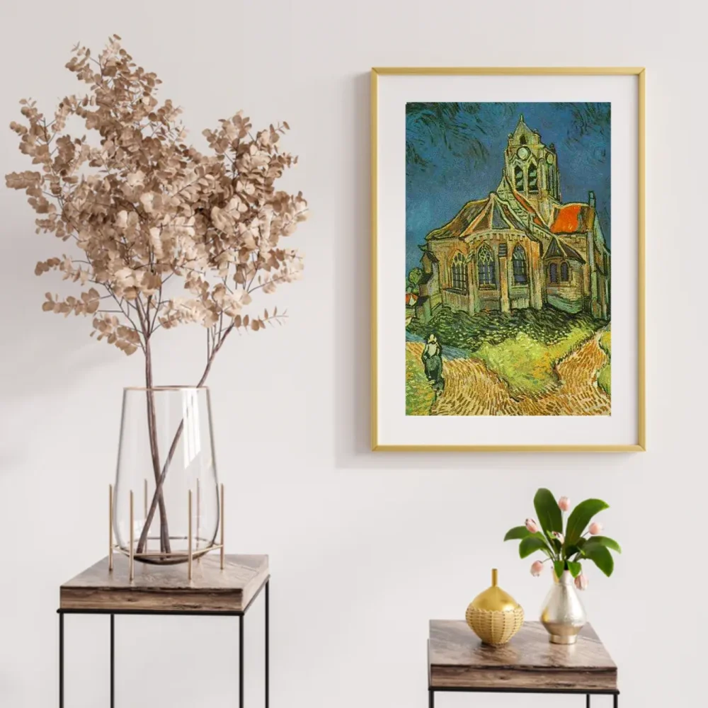 Pintar por números La iglesia de Auvers – foto 2