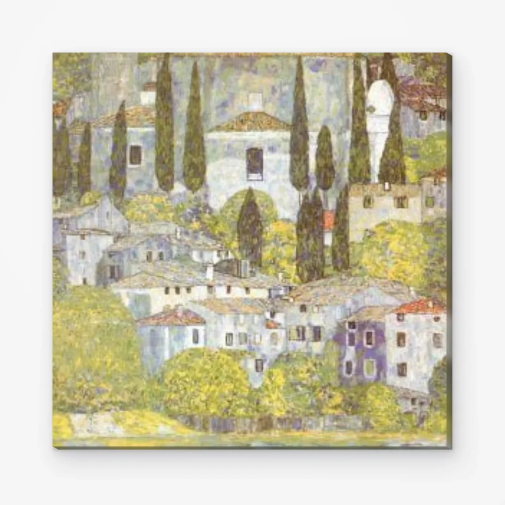 Pintar por Números - La iglesia de Cassone sul Garda
