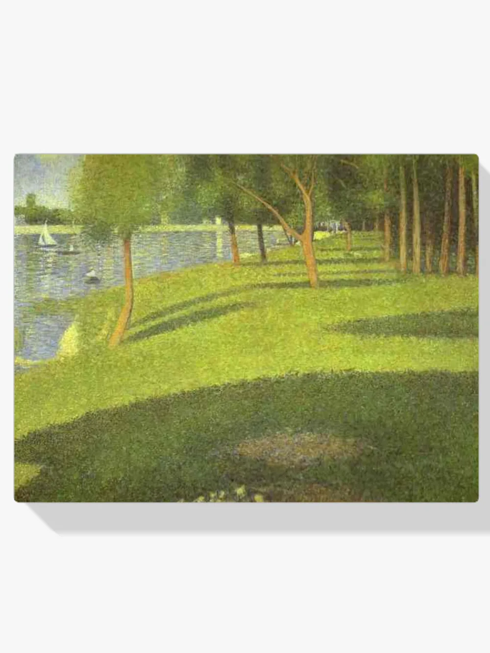Pintar por números La isla de La Grande Jatte - Georges Seurat