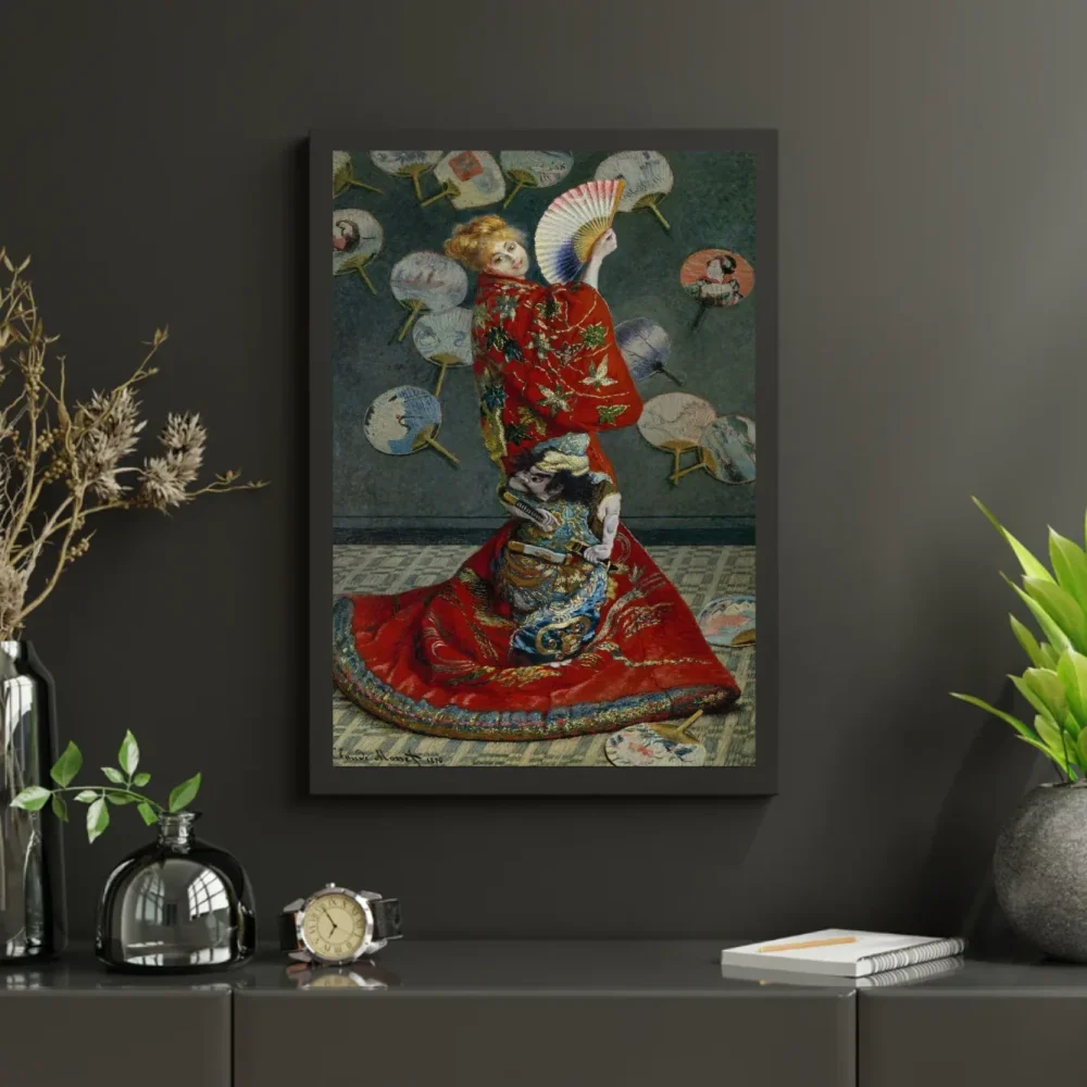 Pintar por números La japonesa, Camille Monet con kimono – foto 3