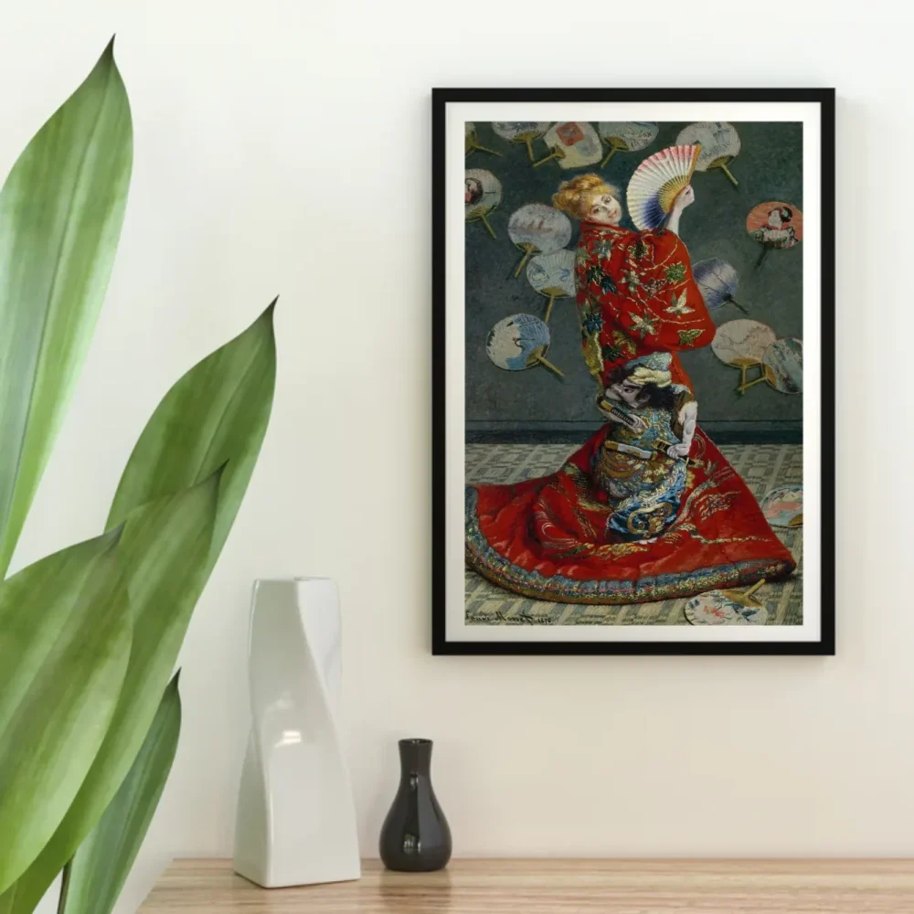 Pintar por números La japonesa, Camille Monet con kimono – foto 4