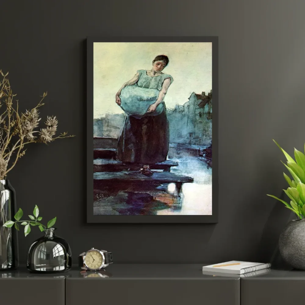 Pintar por números La lavandera – foto 3