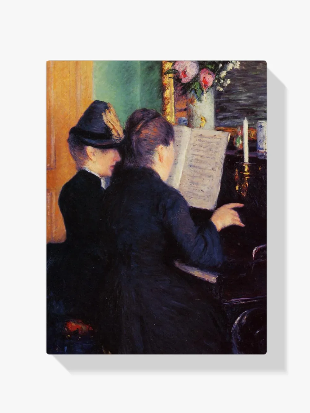 Pintar por números La lección de piano