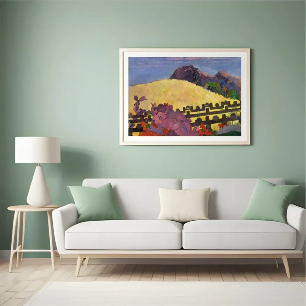 Pintar por números La montaña sagrada (Parahi te marae) – foto 4