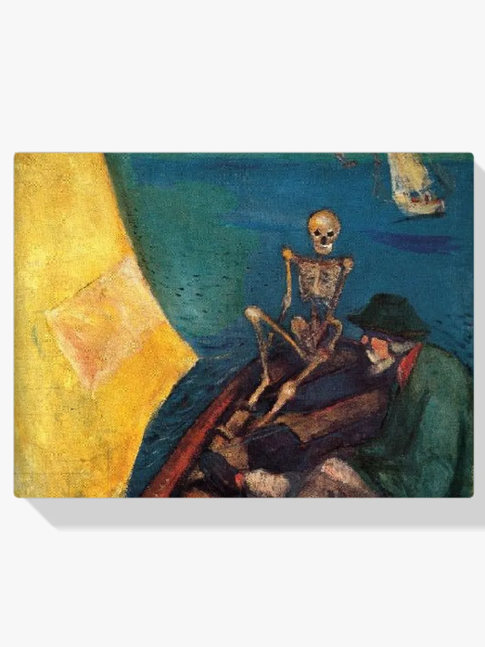 Pintar por números La muerte al timón