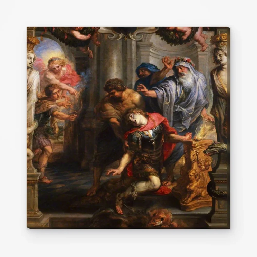 Pintar por Números - La muerte de Aquiles