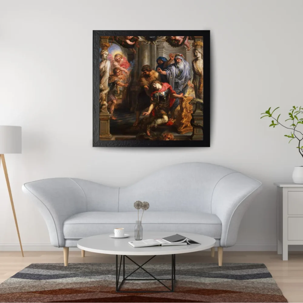 Pintar por números La muerte de Aquiles – foto 2