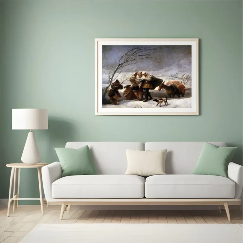 Pintar por números La nevada – foto 4