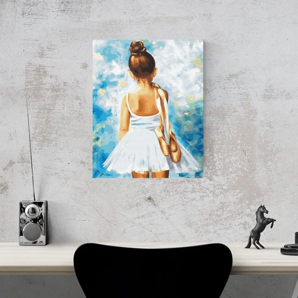 Pintar por números La pequeña bailarina – foto 3