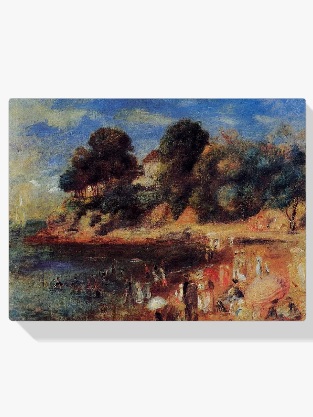 Pintar por números La playa de Pornic