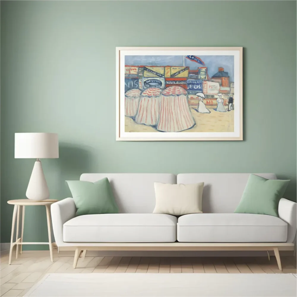 Pintar por números La playa de Trouville – foto 4