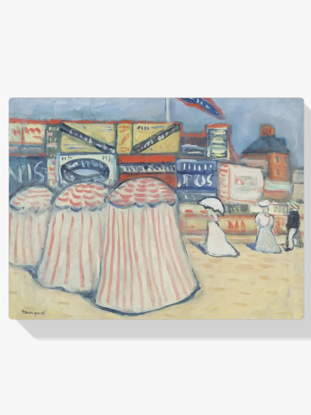 Pintar por números La playa de Trouville