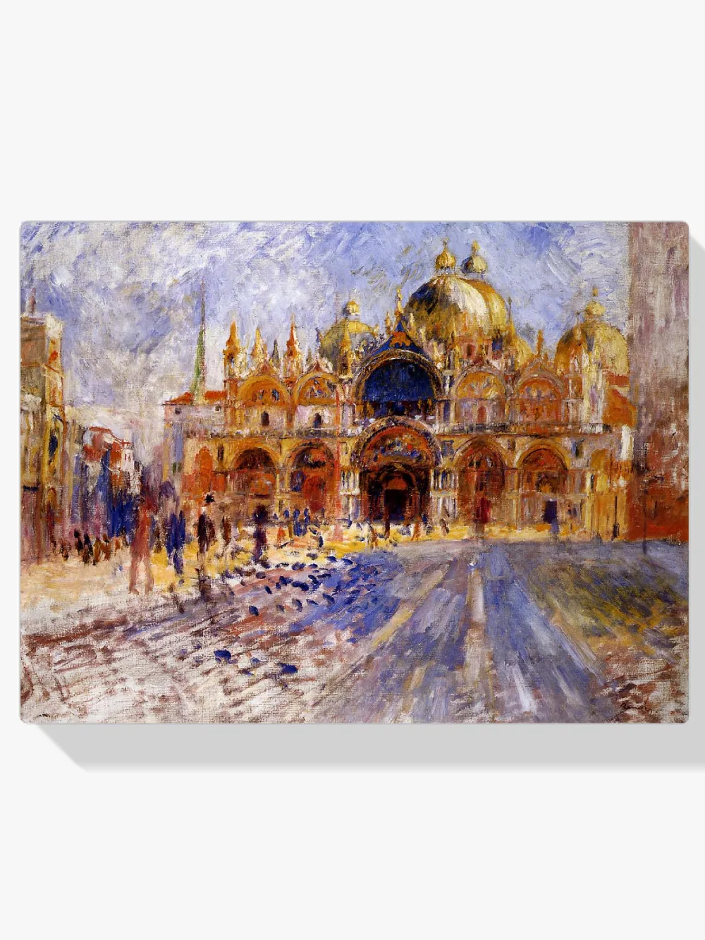 Pintar por números La plaza de San Marcos, Venecia