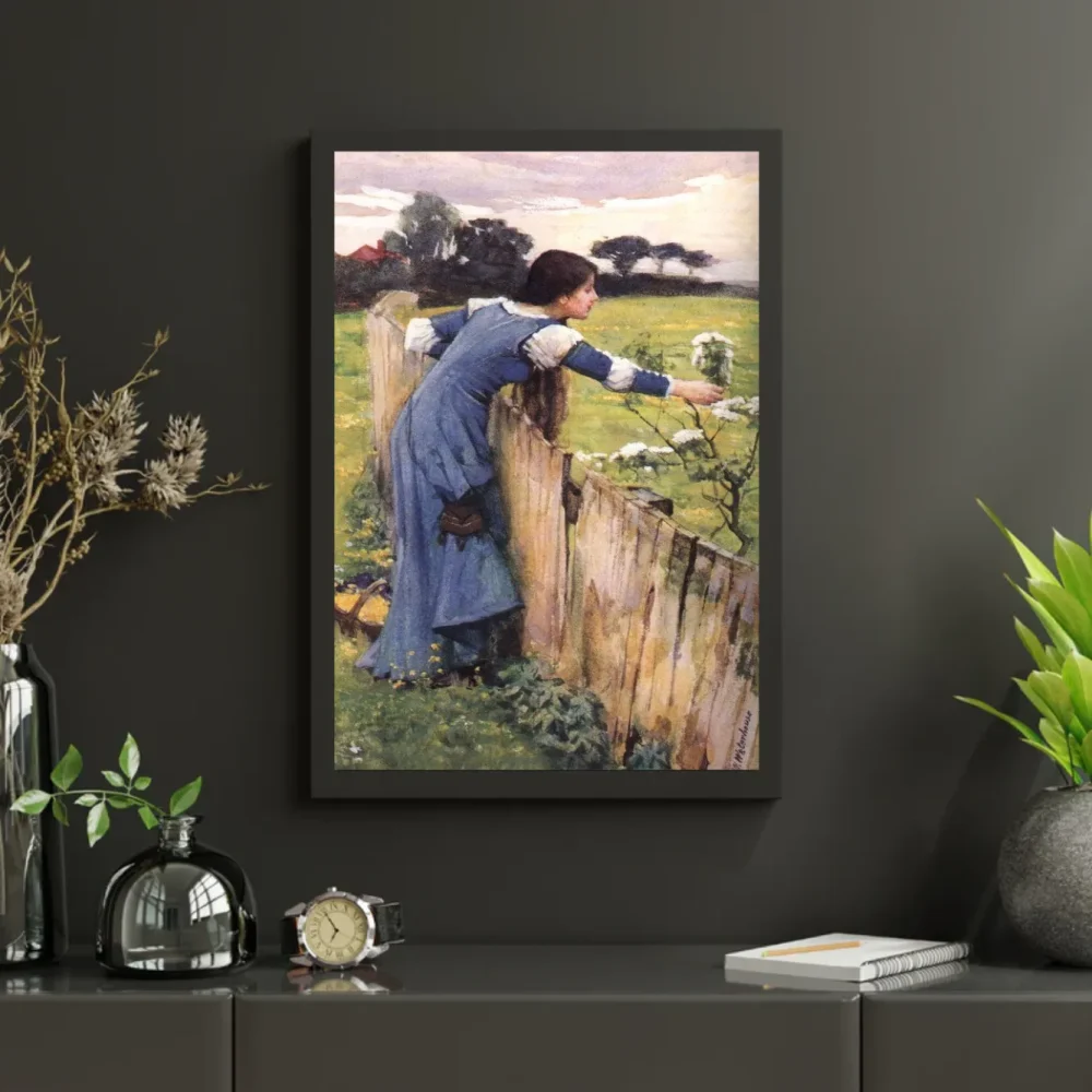 Pintar por números La recolectora de flores – foto 3