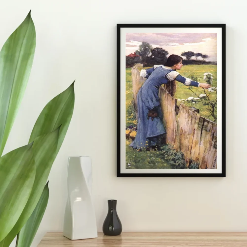 Pintar por números La recolectora de flores – foto 4