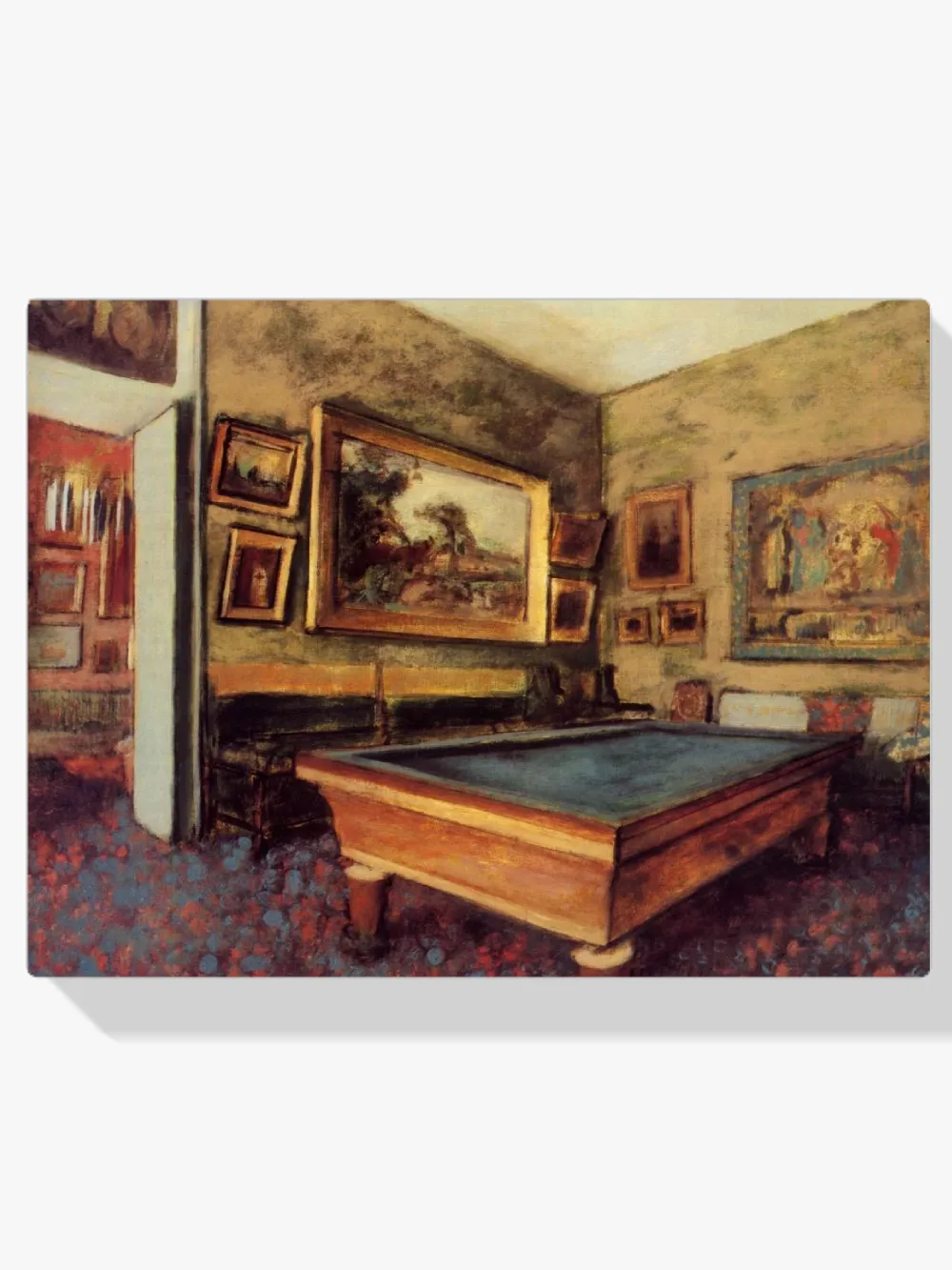 Pintar por números La sala de billar en Ménil-Hubert