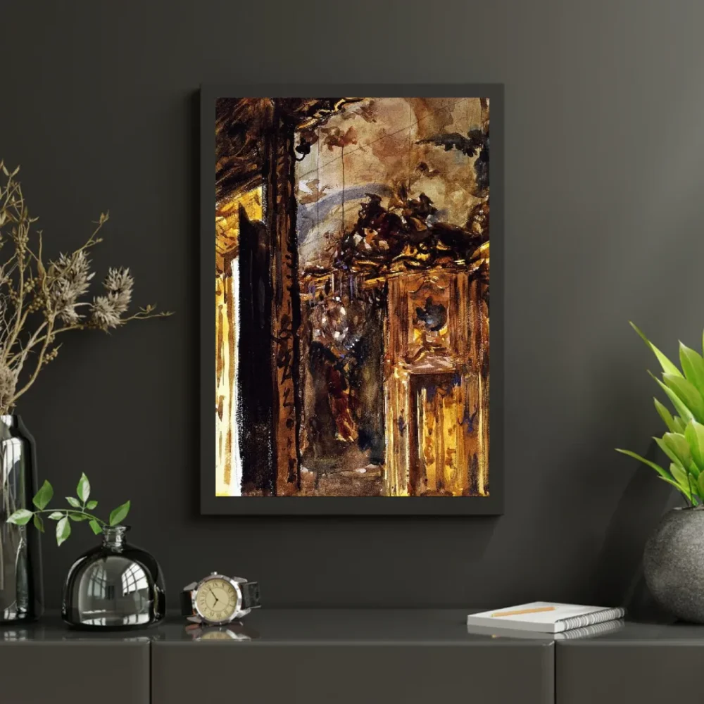 Pintar por números La sala dorada del Palazzo Clerici – foto 3