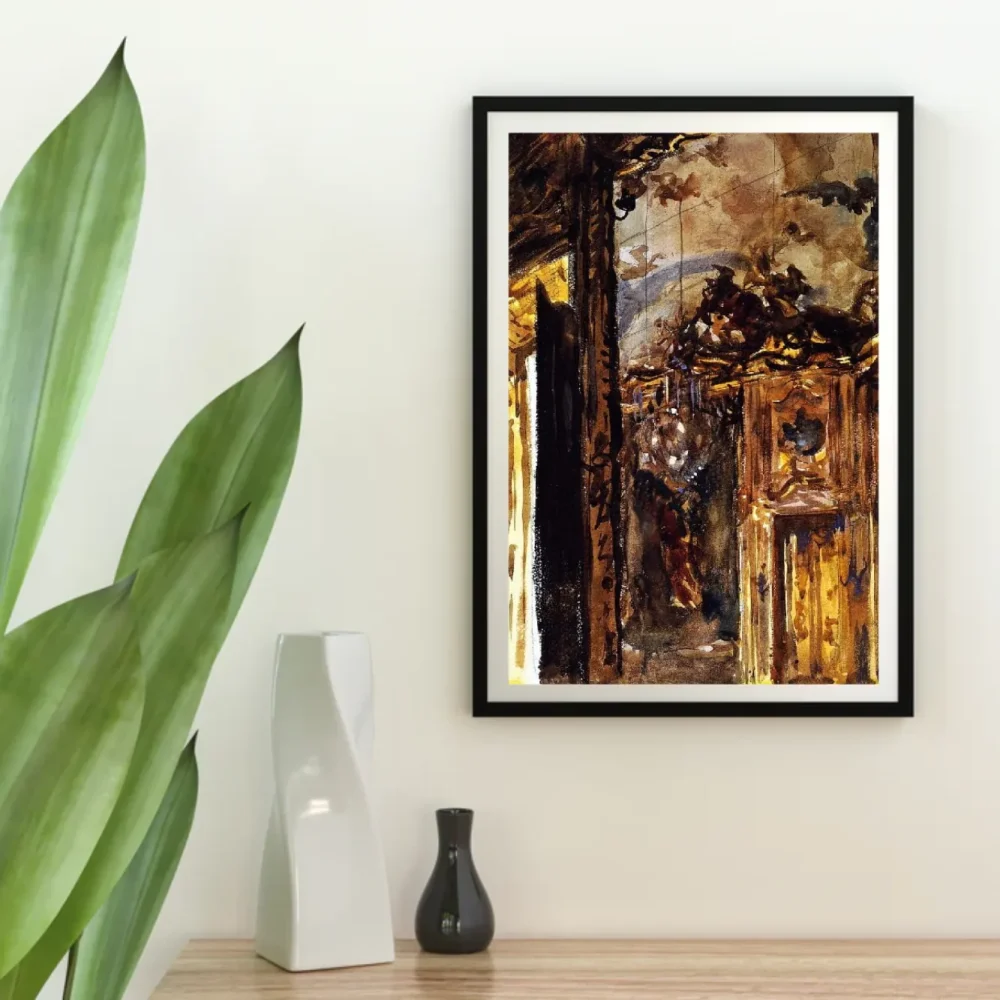 Pintar por números La sala dorada del Palazzo Clerici – foto 4