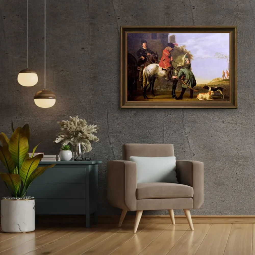 Pintar por números La salida del paseo a caballo – foto 2
