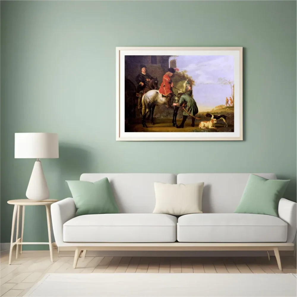 Pintar por números La salida del paseo a caballo – foto 4
