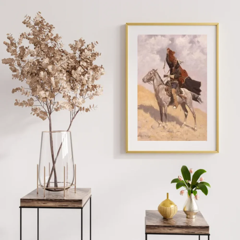 Pintar por números La señal de la manta - Frederic Remington – foto 2